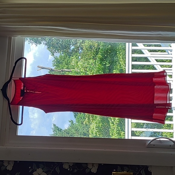 Express midi dress, size 5/6, animal print - Picture 8 of 9